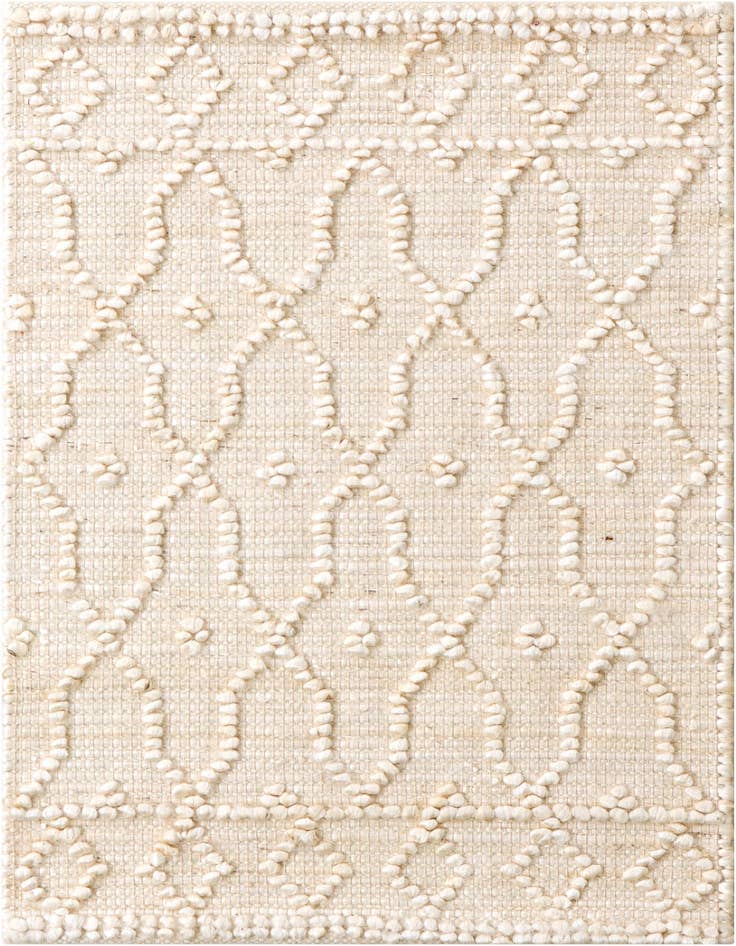 Detail image of 2' 2 x 3' 1 Hand Woven Larsa Jute Rug