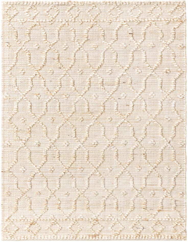 Detail image of 3' 1 x 5' 1 Hand Woven Larsa Jute Rug