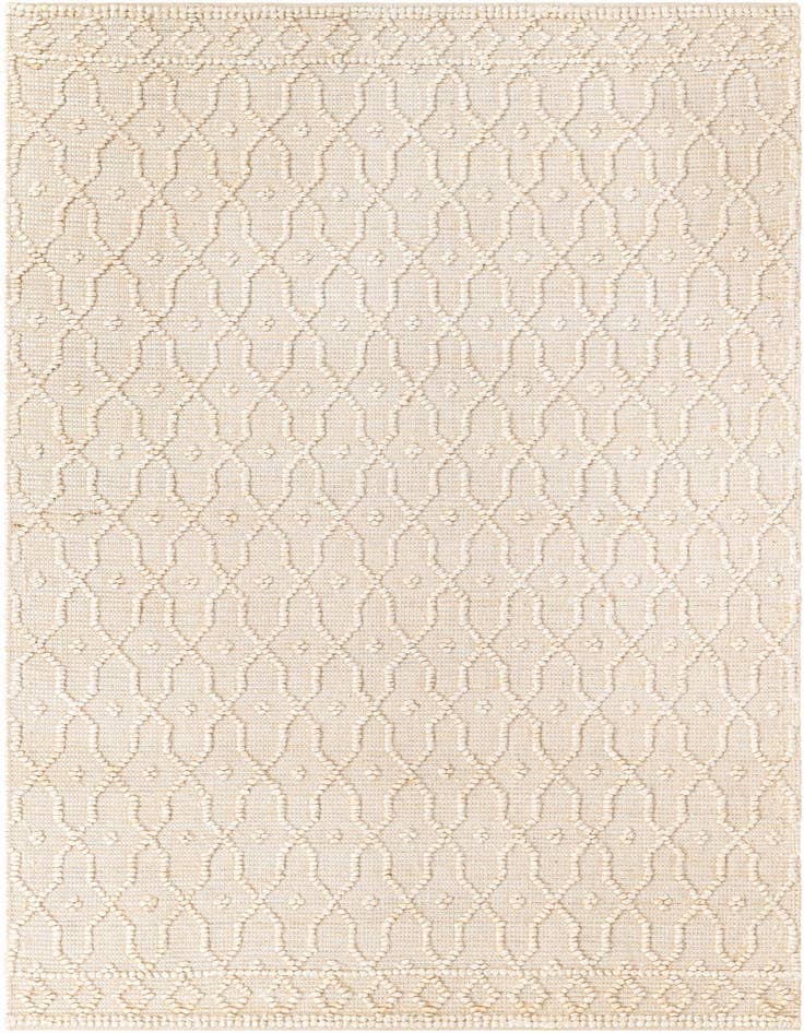 Detail image of 5' 3 x 8' Hand Woven Larsa Jute Rug