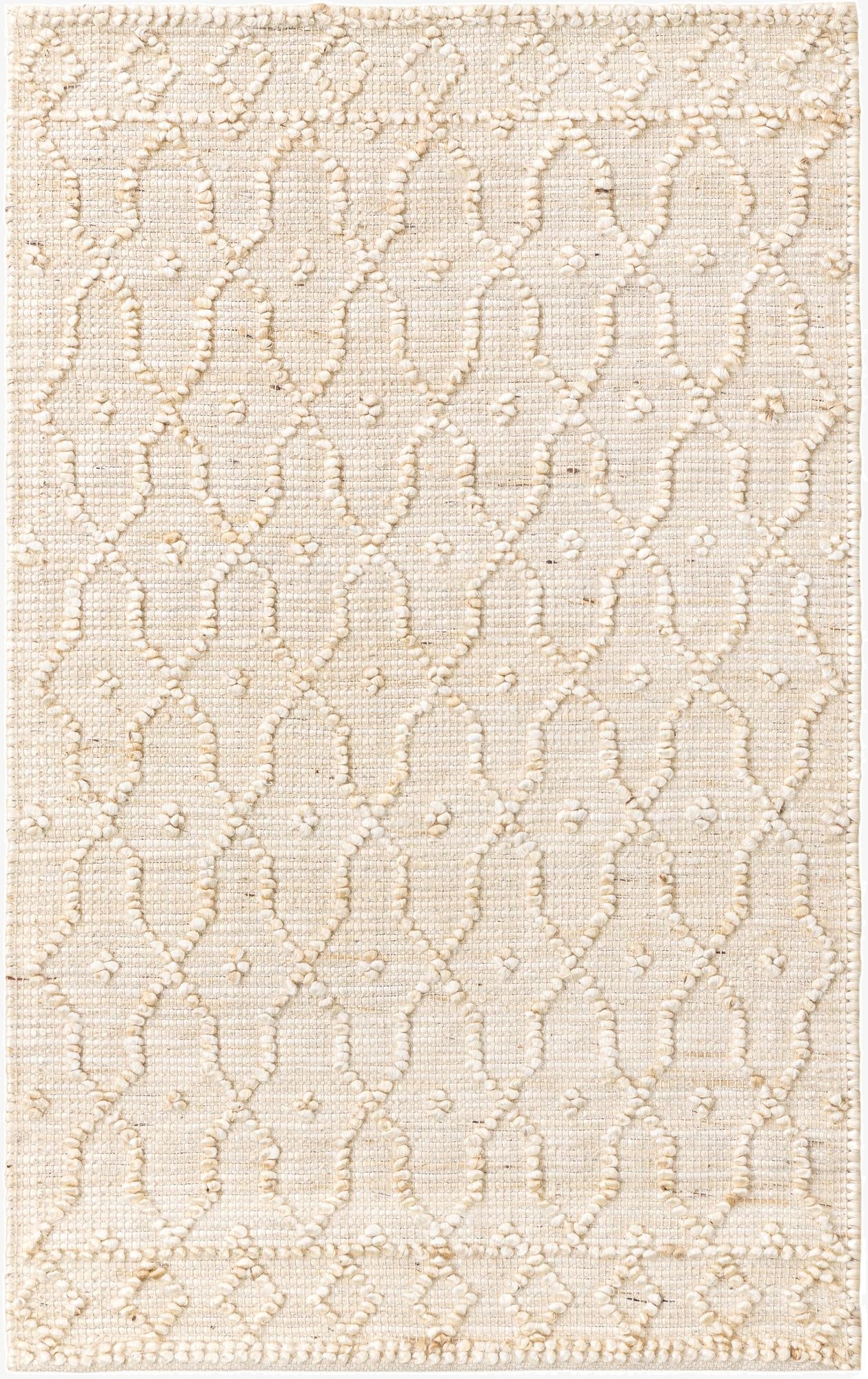 95cm x 155cm  Hand Woven Larsa Jute Rug