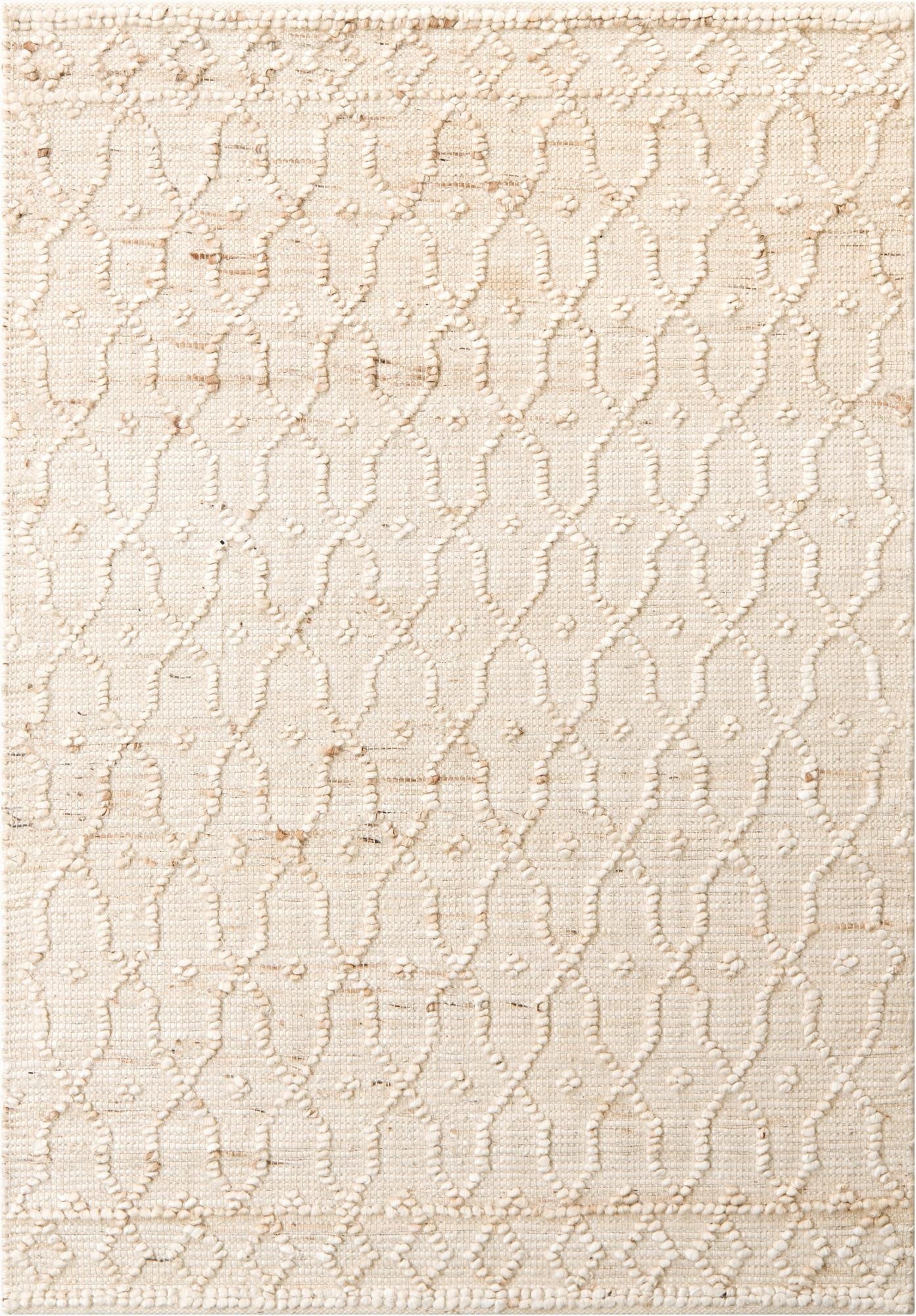 4' 1 x 6' 1  Hand Woven Larsa Jute Rug