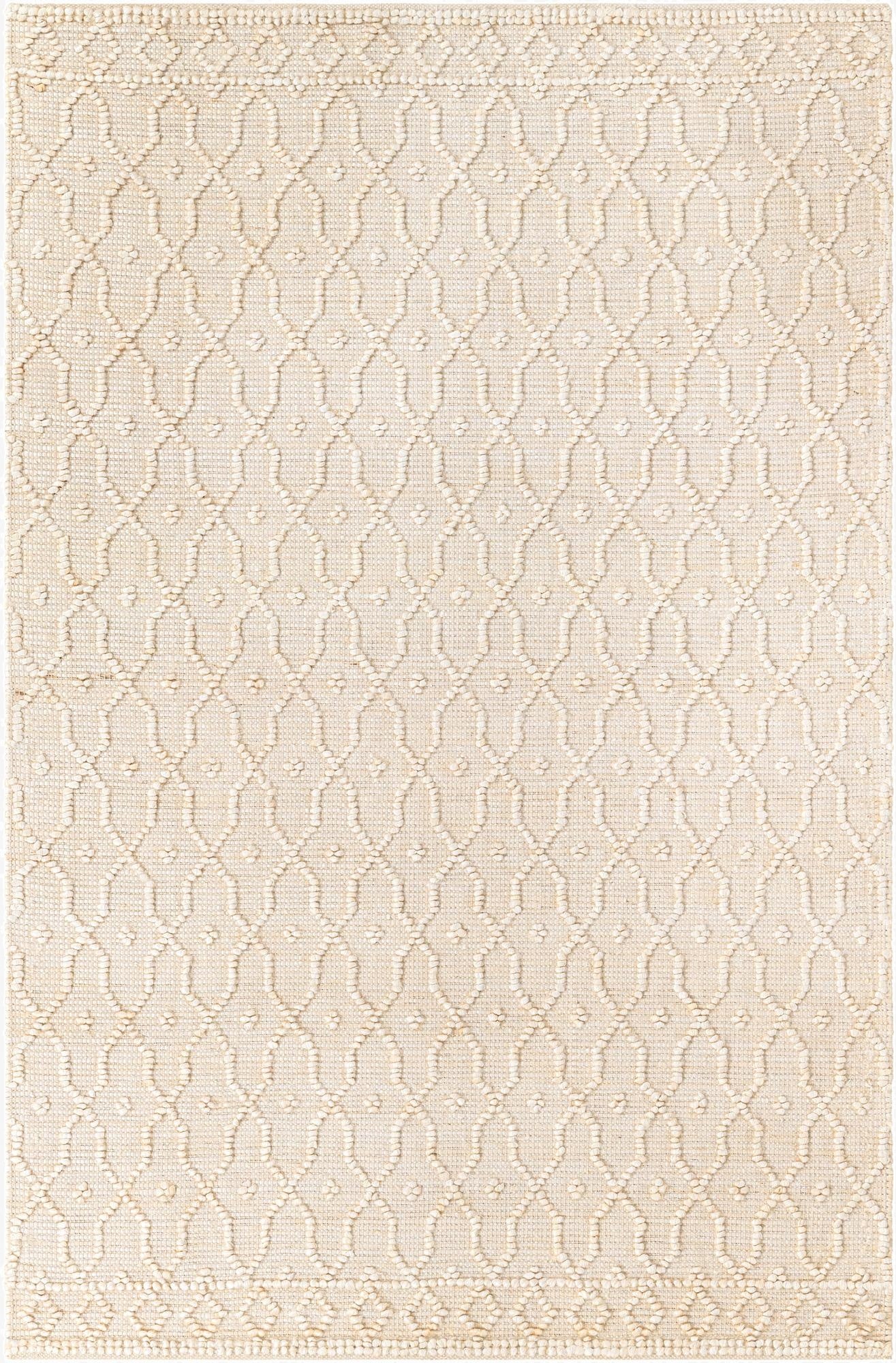 5' 3 x 8'  Hand Woven Larsa Jute Rug