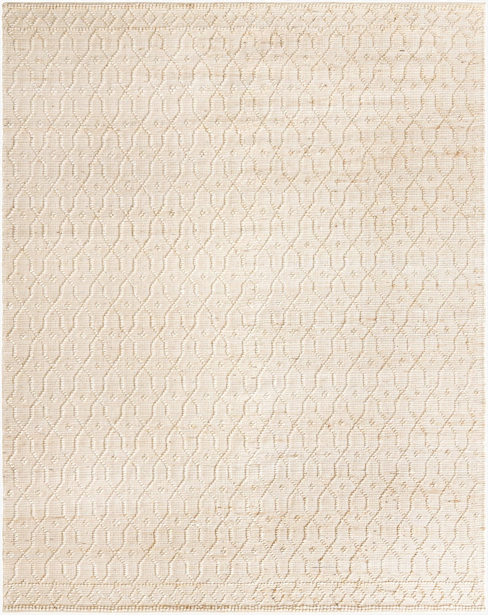Primary image  7' 10 x 10'  Hand Woven Larsa Jute Rug
