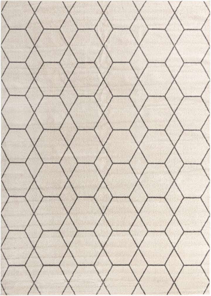 4' x 6' Lattice Frieze Rug