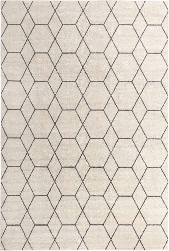 4' x 6' Lattice Frieze Rug
