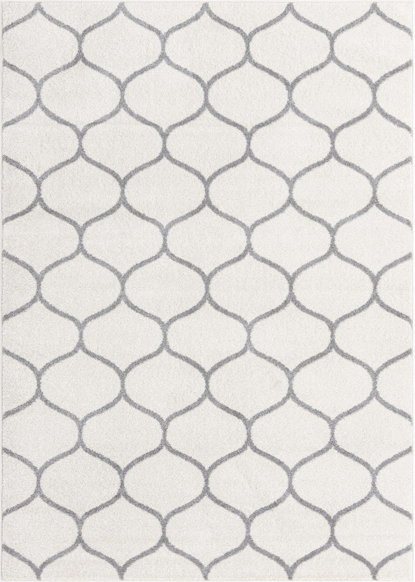 10' x 14' Lattice Frieze Rug