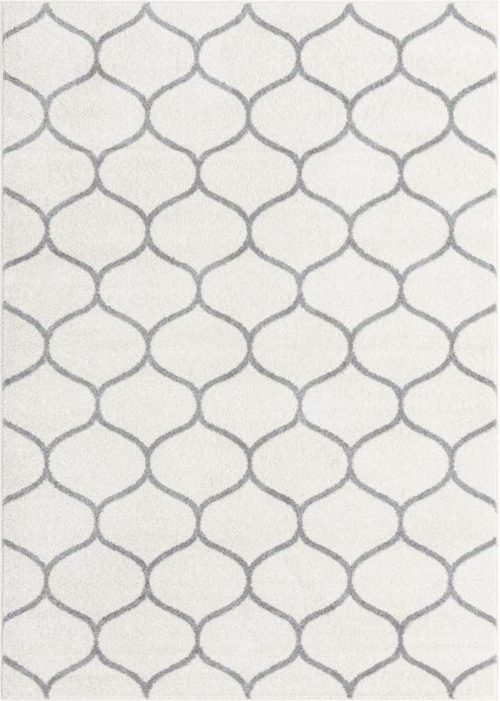 7' x 10' Lattice Frieze Rug