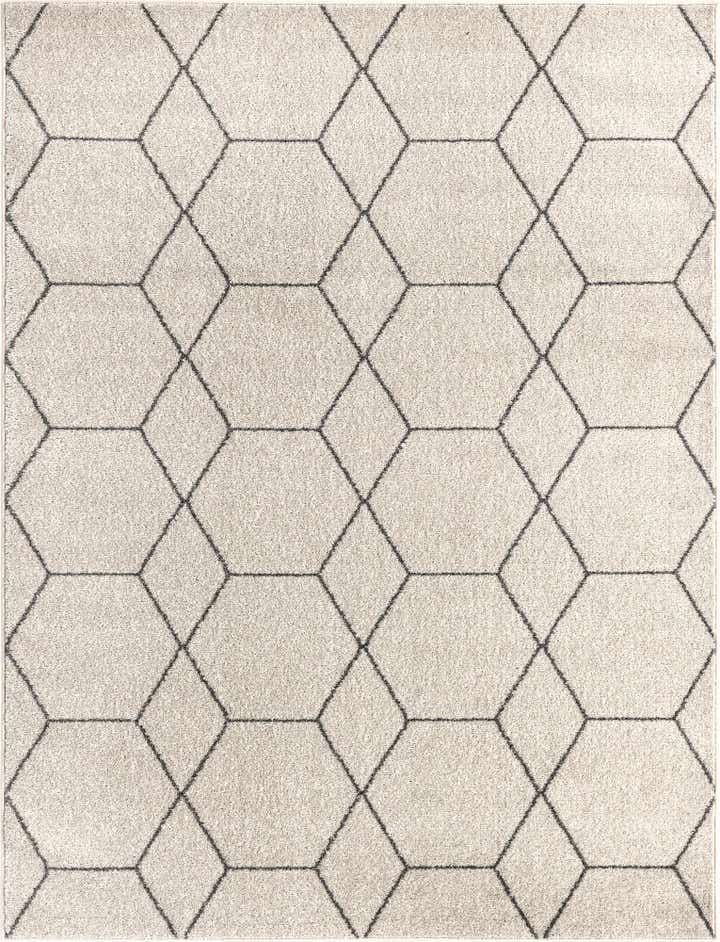 10' x 13' Lattice Frieze Rug
