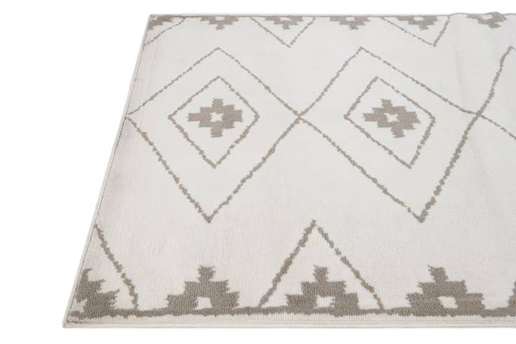 Detail image of 5' 3 x 7' 7 Lattice Rug