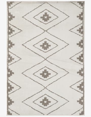 5' 3 x 7' 7 Lattice Rug