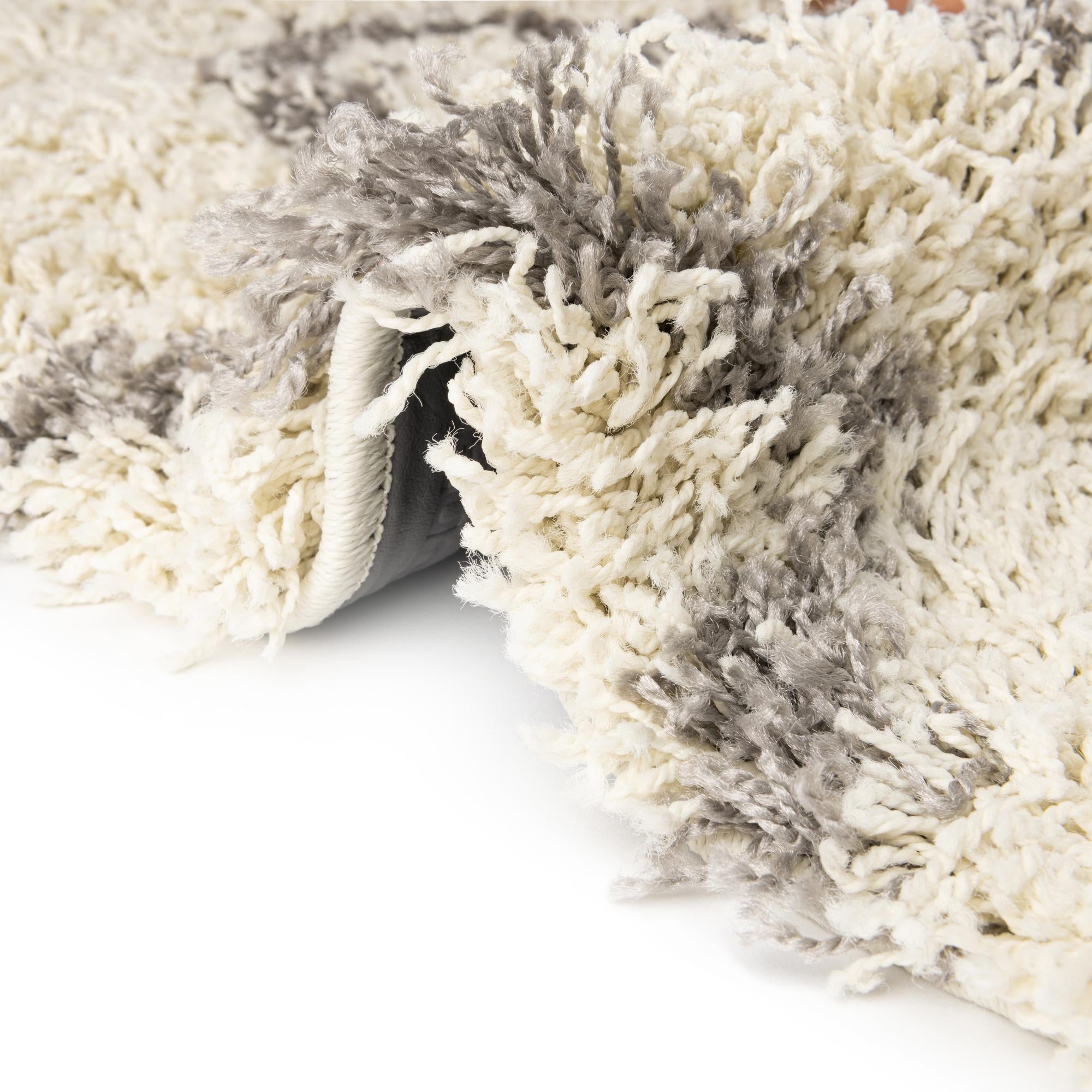 2' x 3' Lattice Shag Rug