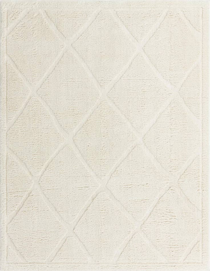 Detail image of 7' 10 x 11' Lattice Shag Rug
