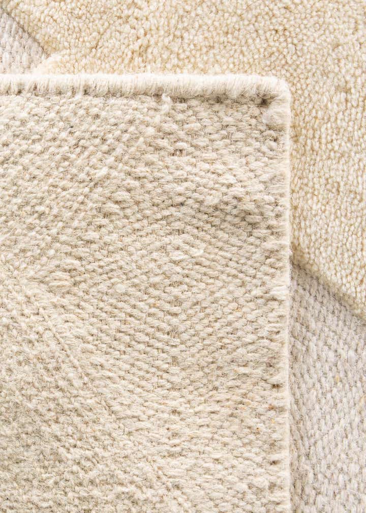 8' x 10' Hand Woven Lattice Wool Rug