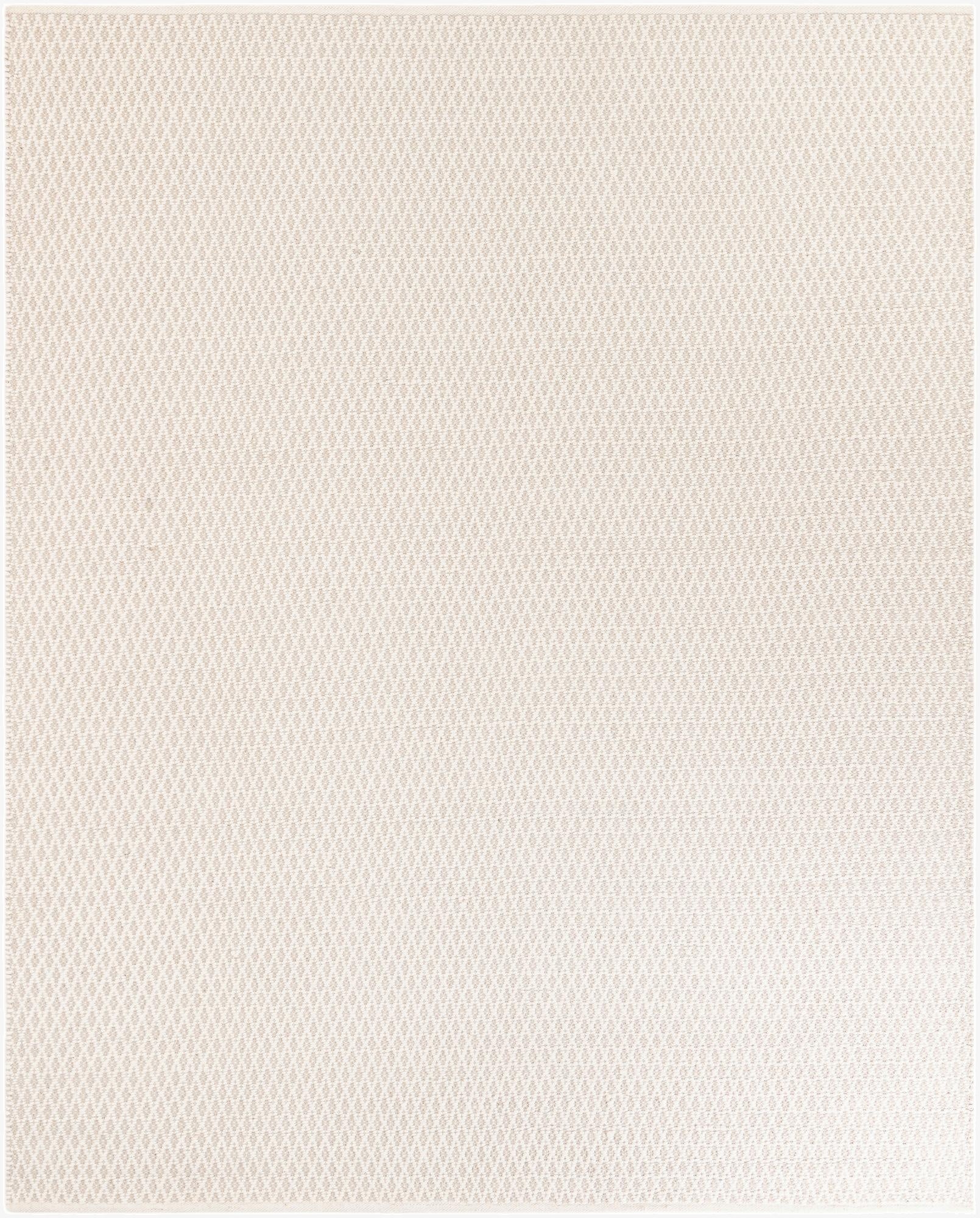 7' 10 x 10' Hand Woven Lattice Wool Rug