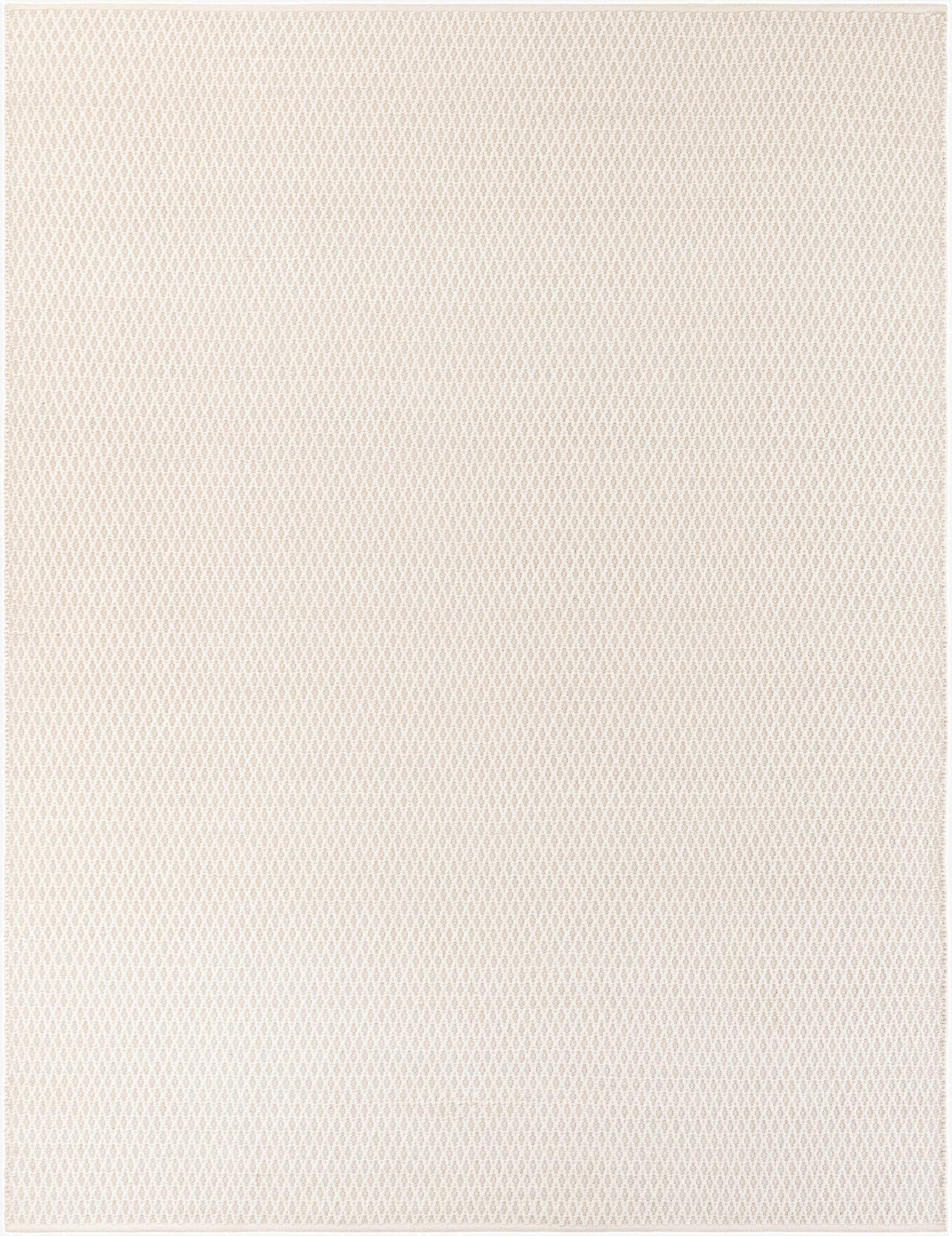 9' x 12'  Hand Woven Lattice Wool Rug