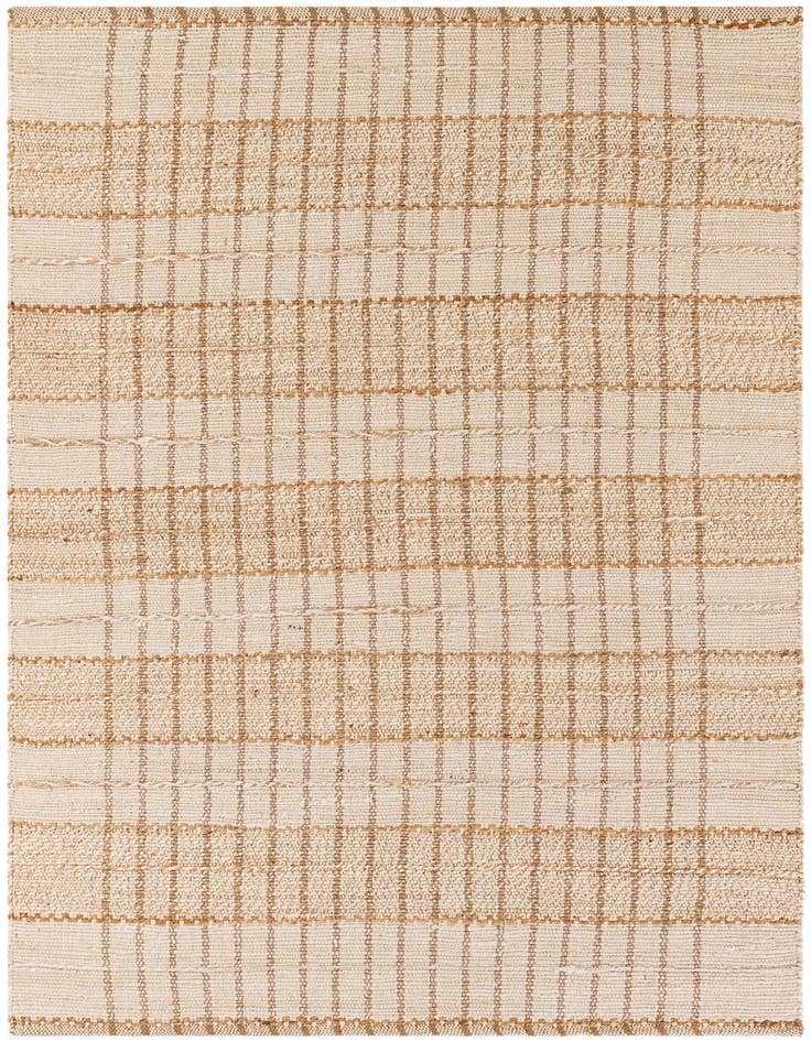 Detail image of 6' 1 x 9' Hand Braided Laurel Handwoven Jute Rug