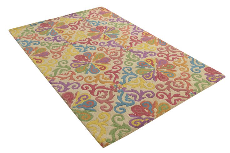 Detail image of 5' x 7' 6 Luna Wool Rug