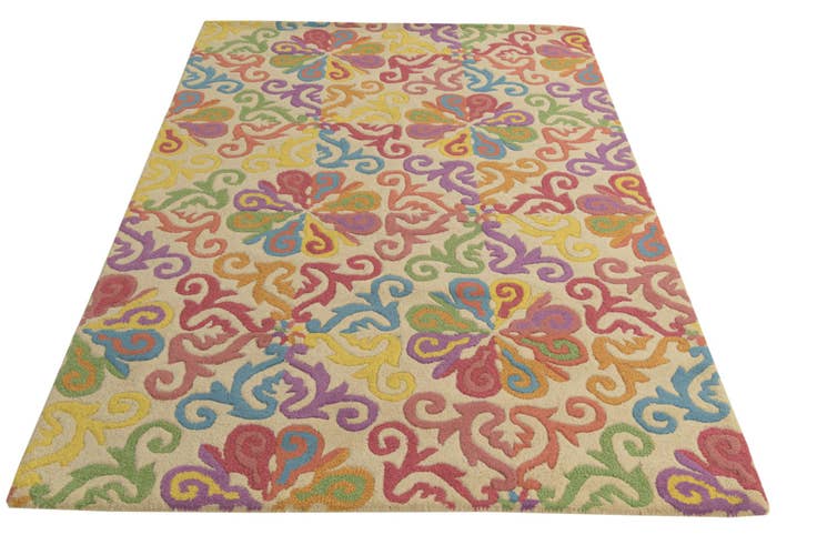 Detail image of 5' x 7' 6 Luna Wool Rug