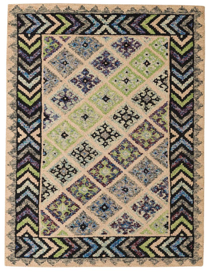 Detail image of 5' x 7' 5 Luna Wool Rug