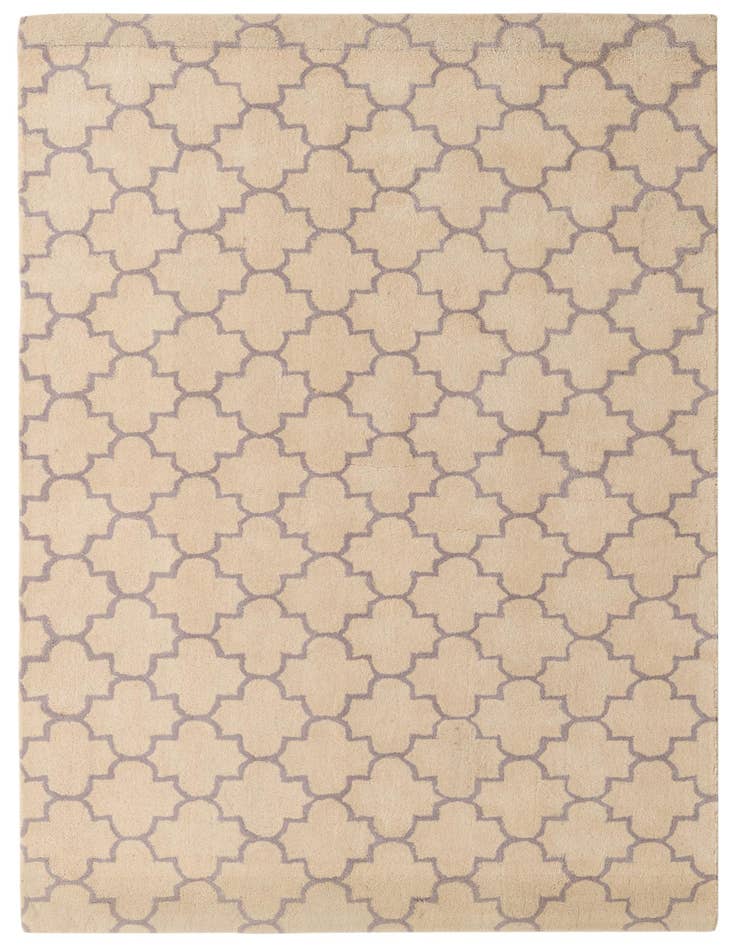 Detail image of 6' 1 x 9' 1 Luna Wool Rug