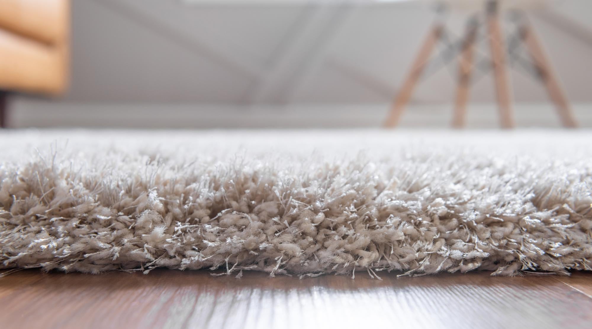 9' x 12' Luxe Solid Shag Rug
