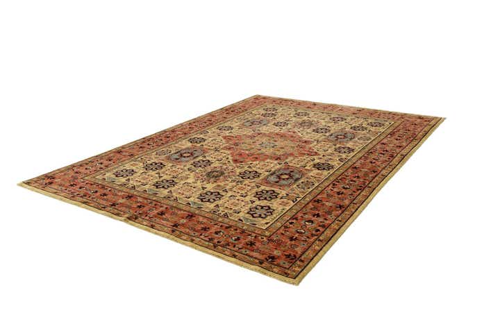 5' 5 x 7' 7 Hand Knotted Mamluk Ziegler Rug