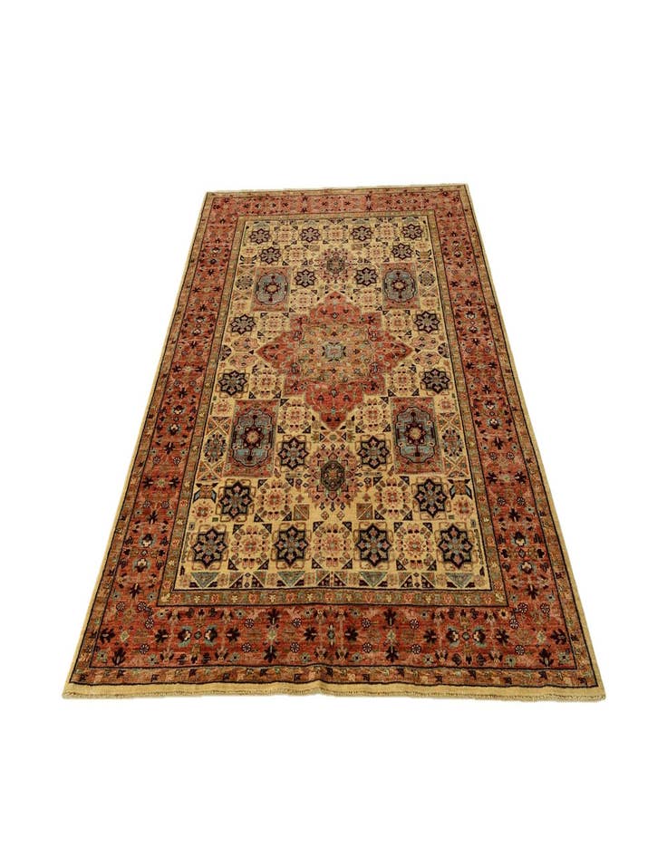 Detail image of 5' 5 x 7' 7 Hand Knotted Mamluk Ziegler Rug