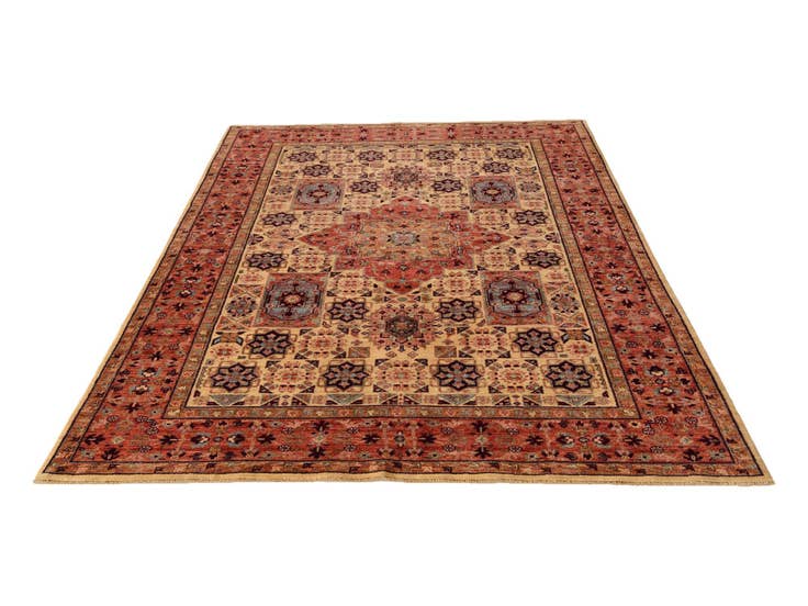 Detail image of 5' 5 x 7' 7 Hand Knotted Mamluk Ziegler Rug
