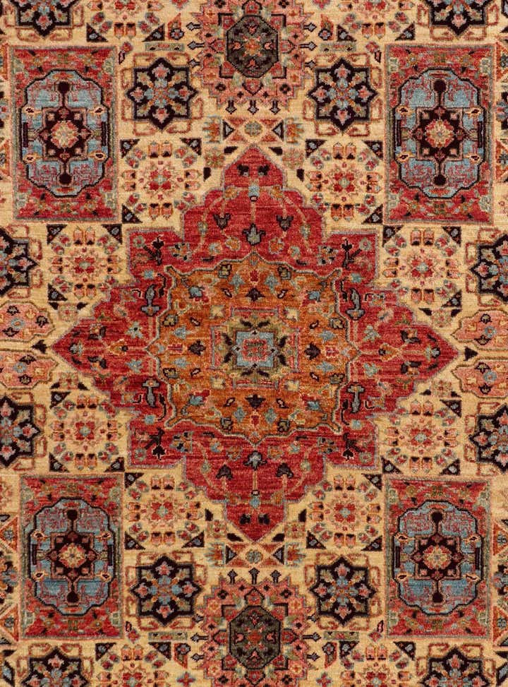5' 5 x 7' 7 Hand Knotted Mamluk Ziegler Rug