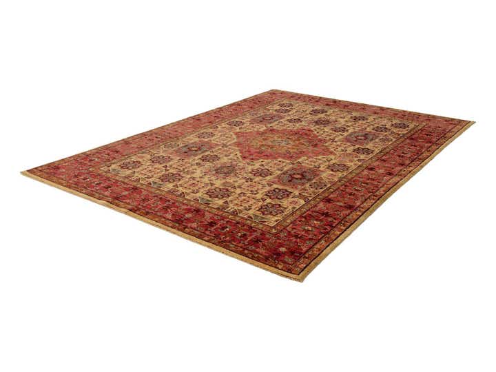 5' 7 x 7' 9 Hand Knotted Mamluk Ziegler Rug