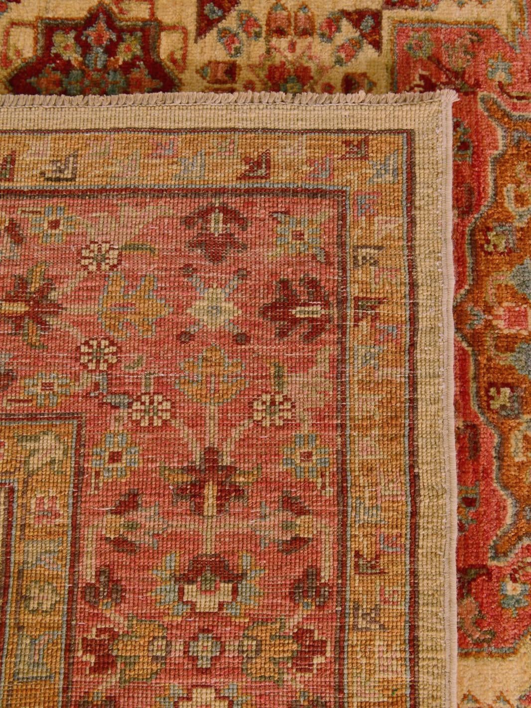 170cm x 235cm Hand Knotted Mamluk Ziegler Rug