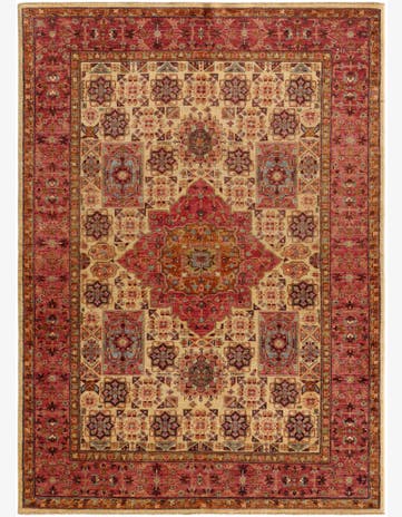 5' 7 x 7' 9 Hand Knotted Mamluk Ziegler Rug
