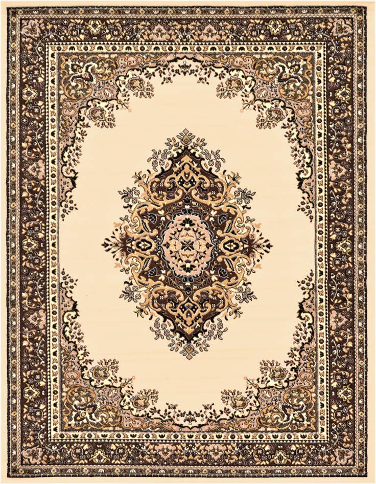 Detail image of 6' x 9' Mashad Design Rug