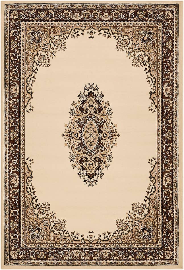 Detail image of 4' x 6' Mashad Design Rug