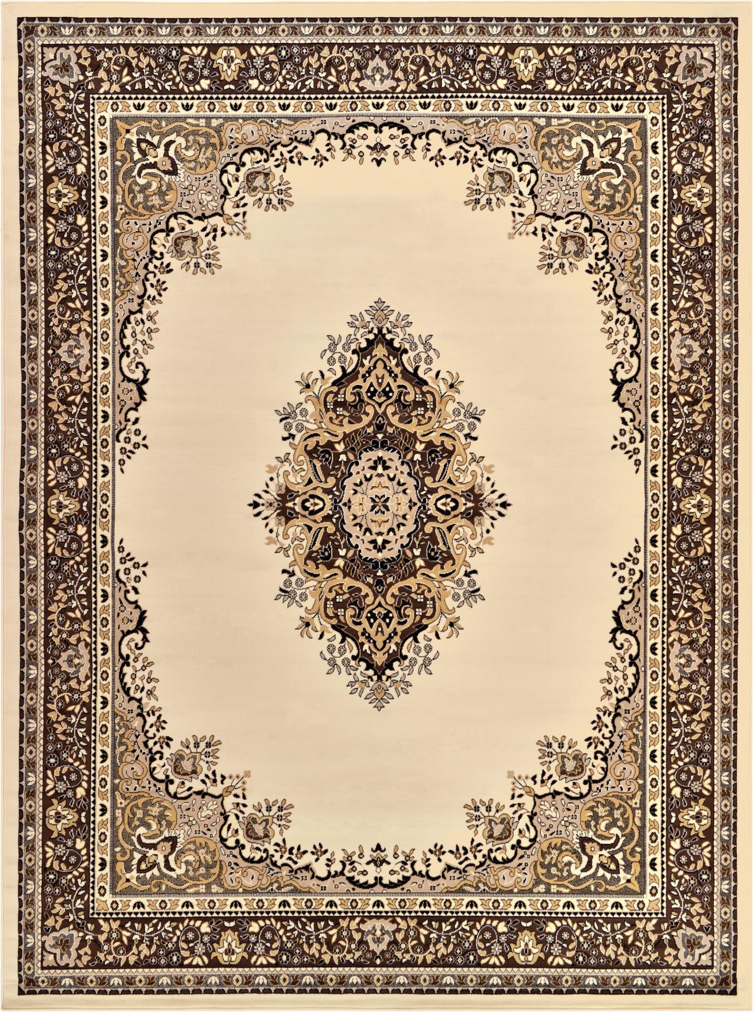 10' x 13' Mashad Design Rug