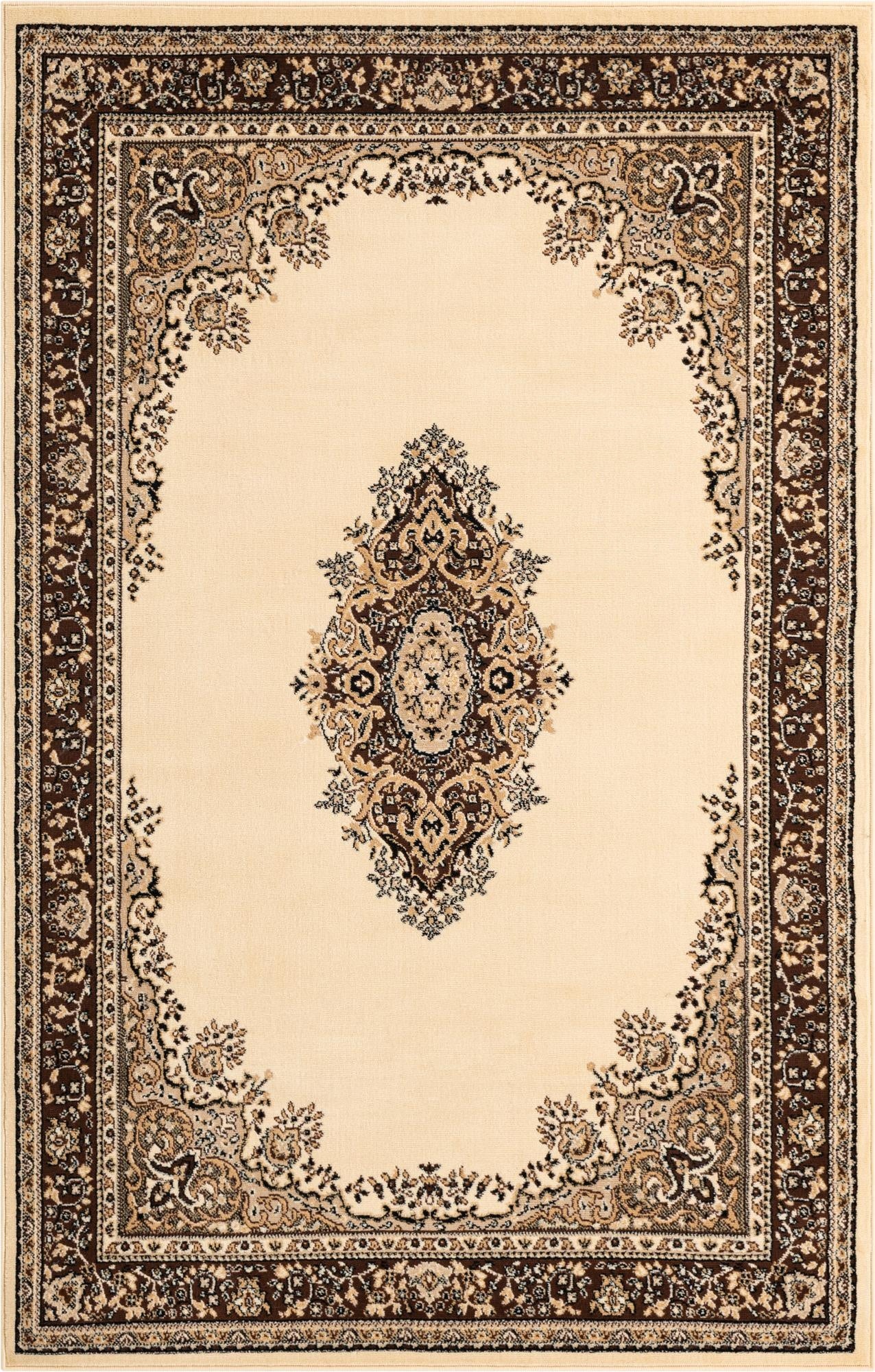 Primary image 5' 3 x 8' Mashad Design Rug