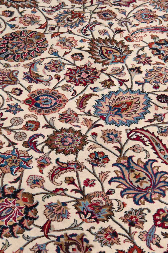 16' 3 x 25' 10 Hand Knotted Mashad Persian Rug