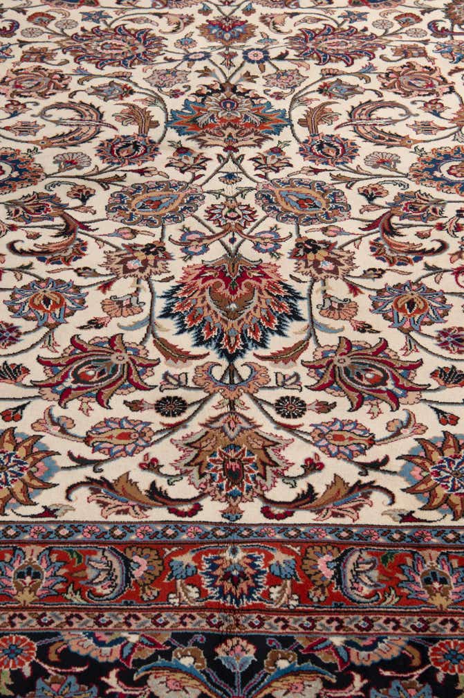 16' 3 x 25' 10 Hand Knotted Mashad Persian Rug