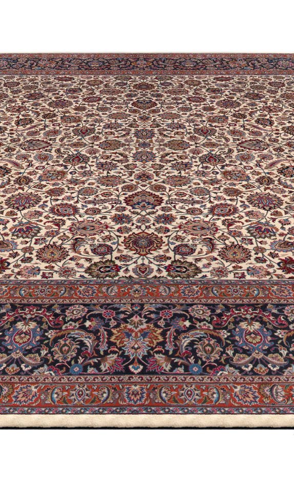 Detail image of 16' 3 x 25' 10 Hand Knotted Mashad Persian Rug