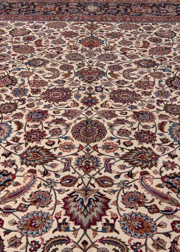 16' 3 x 25' 10 Hand Knotted Mashad Persian Rug