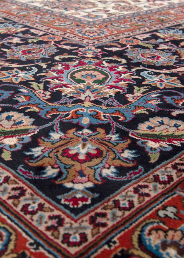 16' 3 x 25' 10 Hand Knotted Mashad Persian Rug
