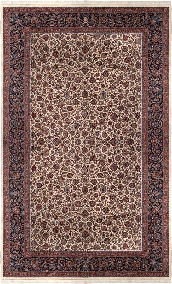 Detail image of 16' 3 x 25' 10 Hand Knotted Mashad Persian Rug