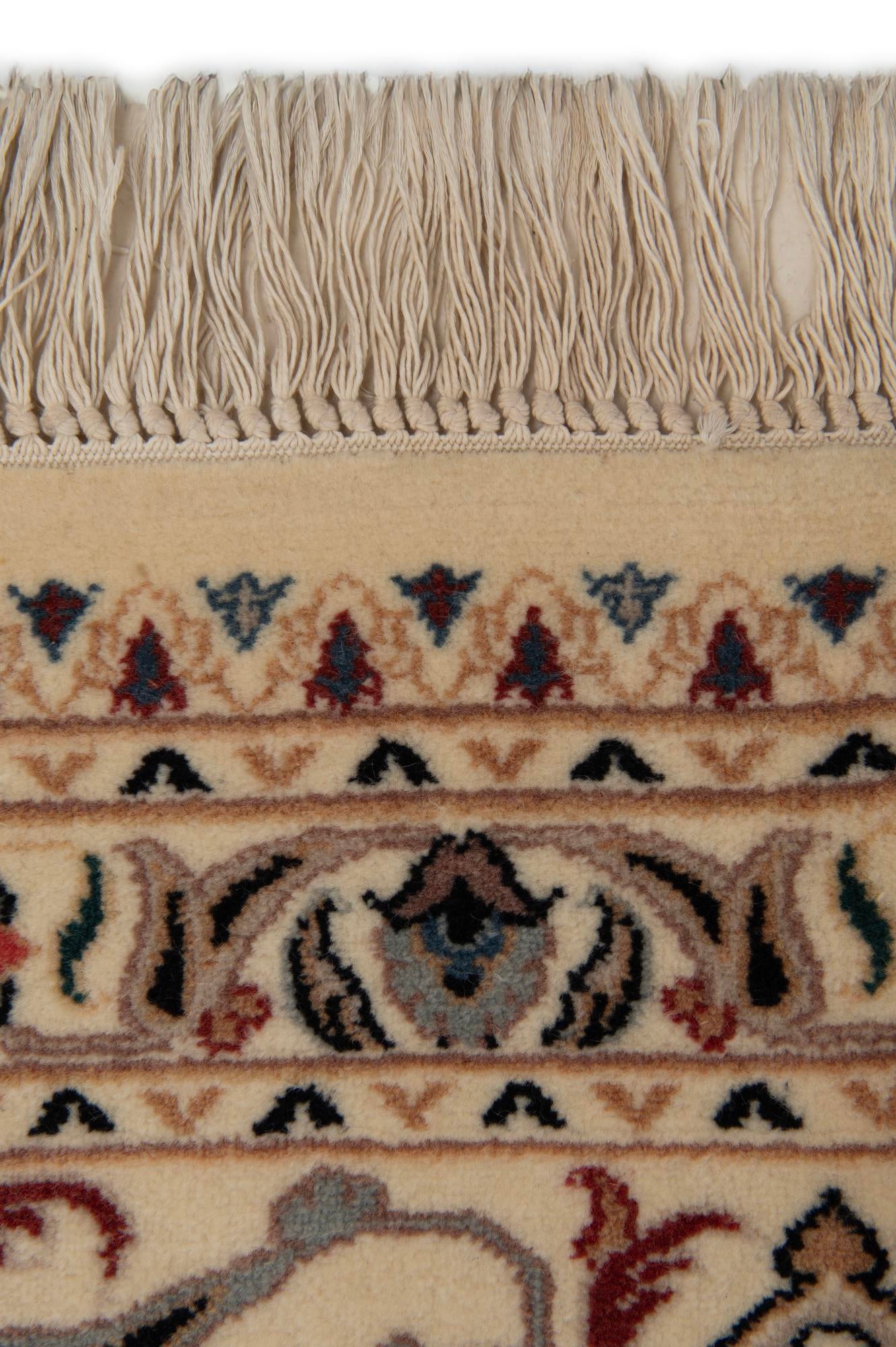 10' x 14' 3 Hand Knotted Mashad Persian Wool Rug