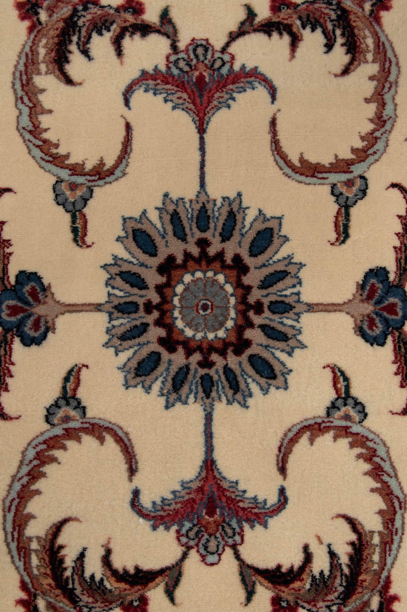 10' x 14' 3 Hand Knotted Mashad Persian Wool Rug