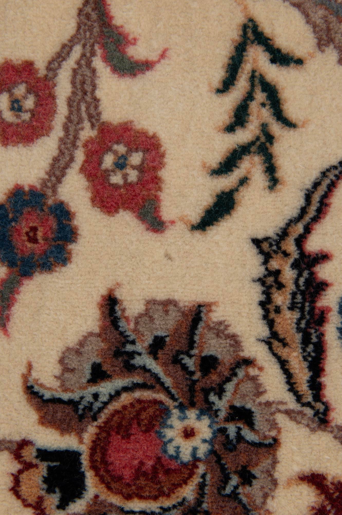 10' x 14' 3 Hand Knotted Mashad Persian Wool Rug