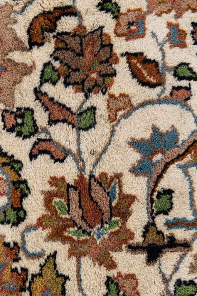 8' 2 x 11' 5 Hand Knotted Mashad Oriental Wool Rug
