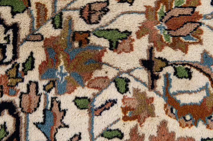 8' 2 x 11' 5 Hand Knotted Mashad Oriental Wool Rug