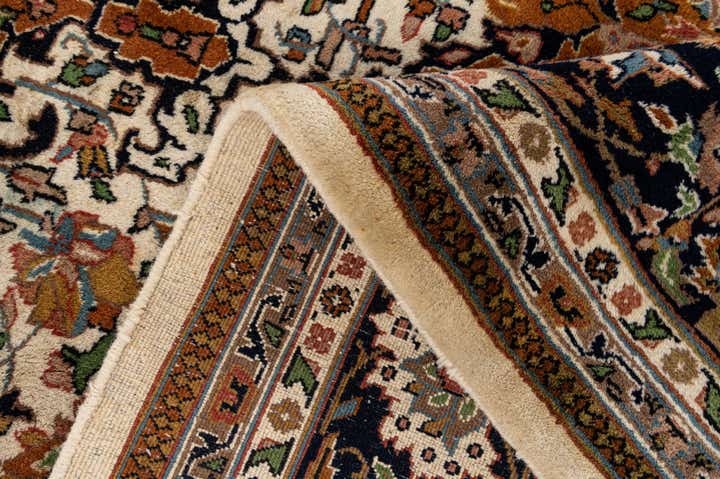 8' 2 x 11' 5 Hand Knotted Mashad Oriental Wool Rug