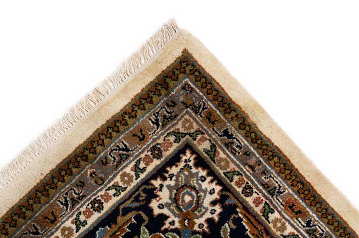 8' 2 x 11' 5 Hand Knotted Mashad Oriental Wool Rug