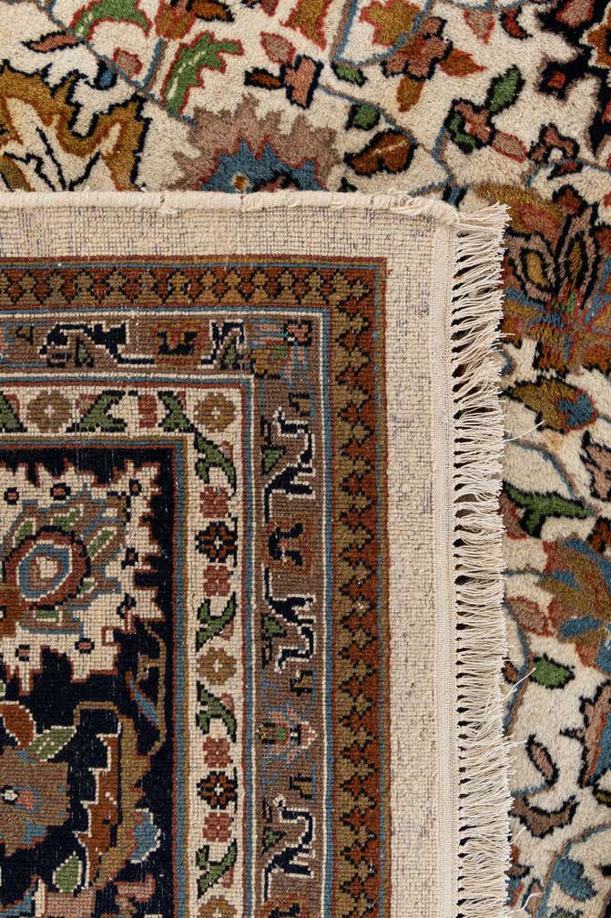 8' 2 x 11' 5 Hand Knotted Mashad Oriental Wool Rug